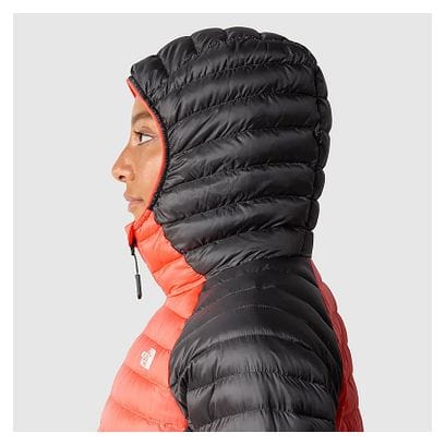 Doudoune Capuche en Duvet Femme The North Face Bettaforca Orange