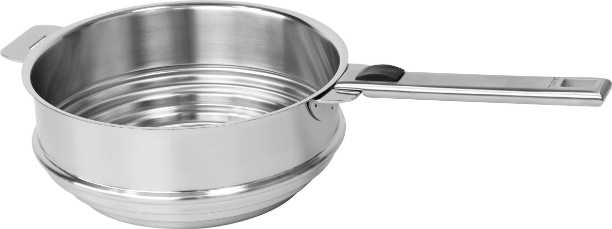 Cuit-vapeur universel inox Strate amovible 20cm Cristel