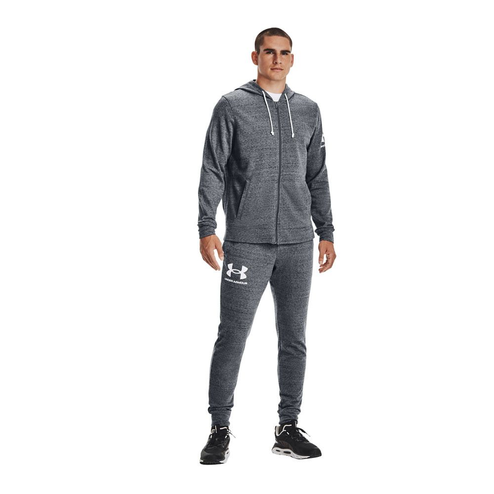 Under Armour RIVAL TERRY - Sweat Homme gris