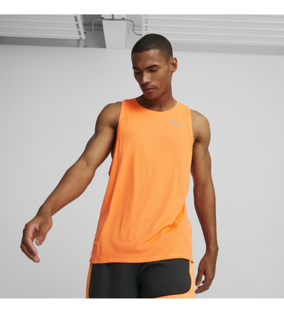 Camiseta laranja favorita da Puma Run