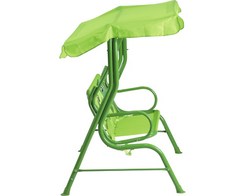 Kinderschommel Hollywood Siena Garden 77 x 117 x 107 cm Textielstof 2-zits groen