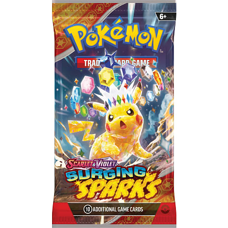 Pokémon booster surging sparks pakke – flere varianter – assorteret