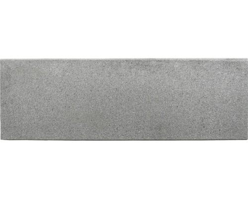 FLAIRSTONE zwembadrand Phoenix grijs, recht, beide lange zijden afgerond, 115 x 35 x 3 cm