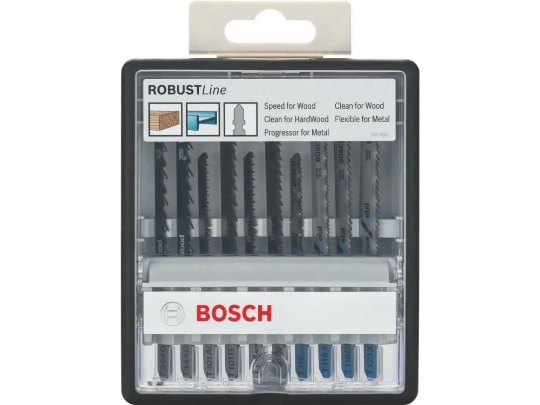 Bosch STIKSAVKLINGE ROBUSTLINE TRÆ/MET T 10STK