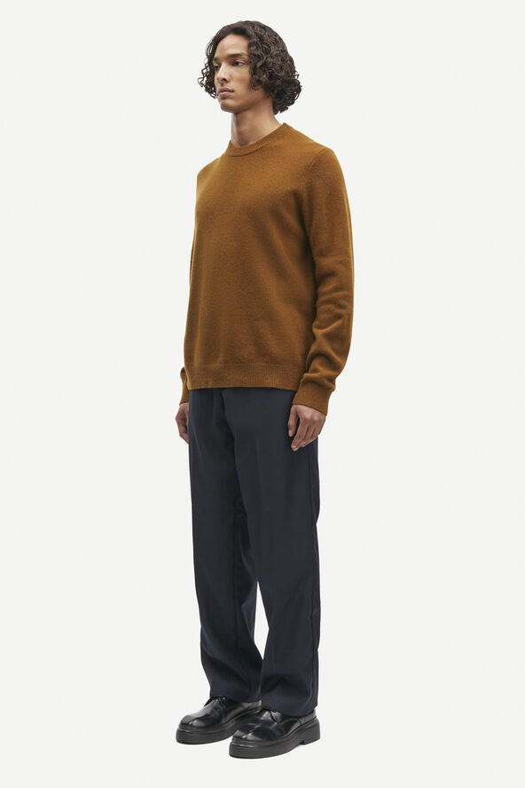 Samsøe Samsøe Isak Knit Sweater 15010 Nuthatch