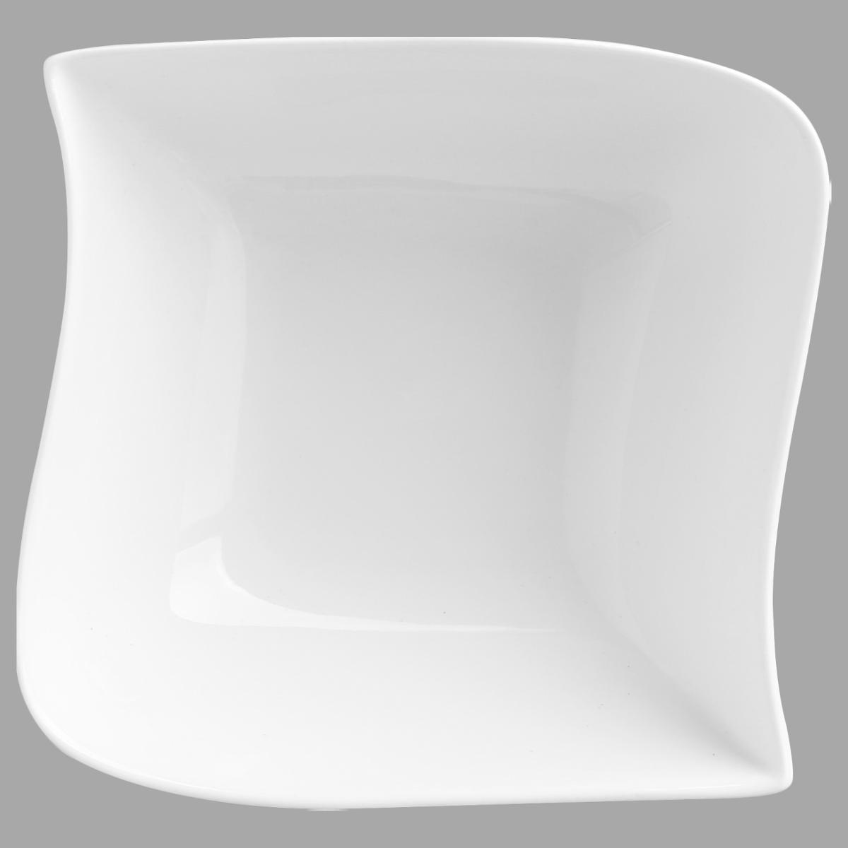 COUPELLE CARREE VAGUE BLANC