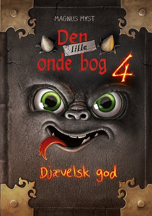 Den Lille Onde Bog 4: Djævelsk God! - Magnus Myst - Bog