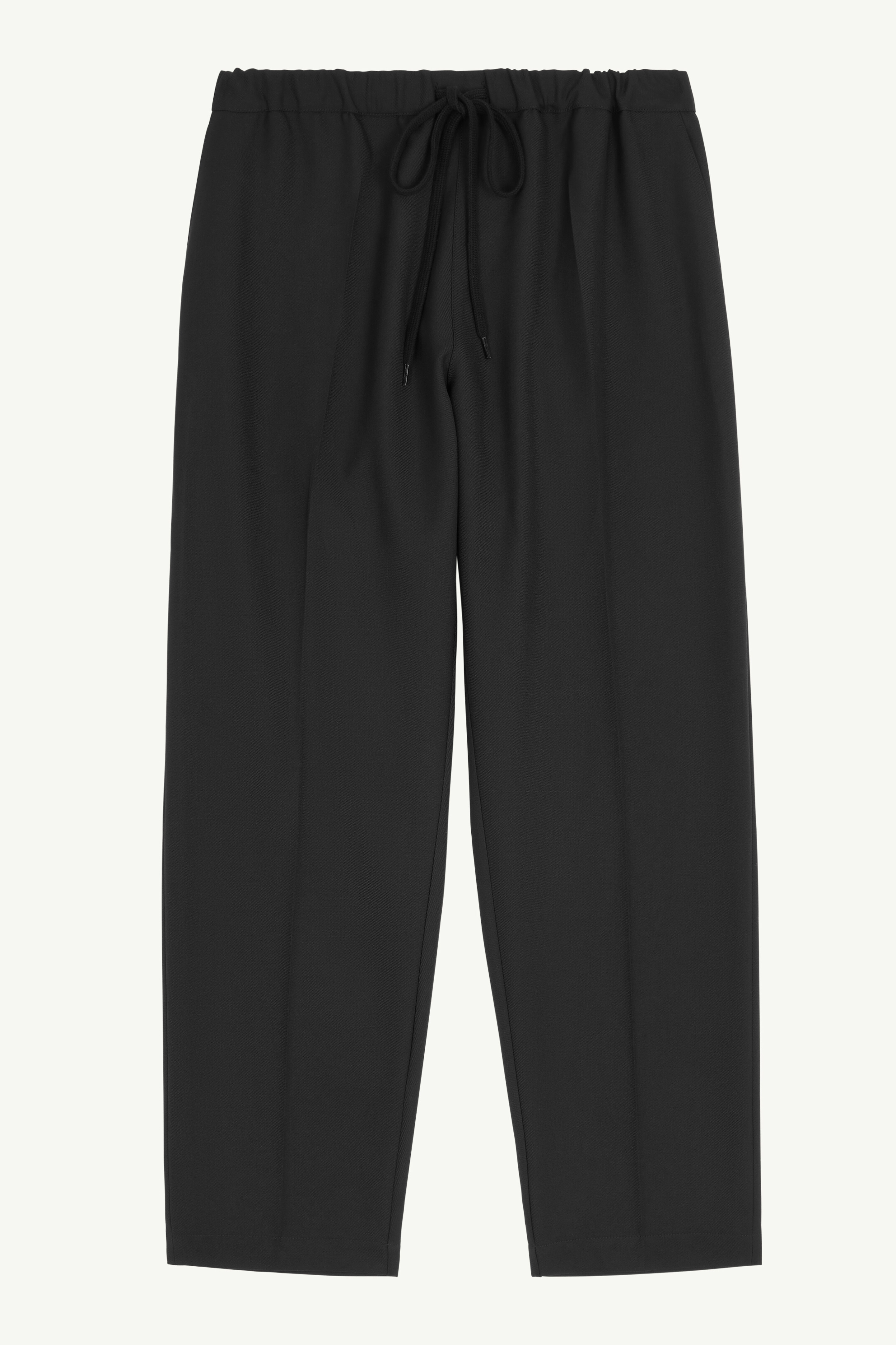 Pantalon de tailleur fuselé noir