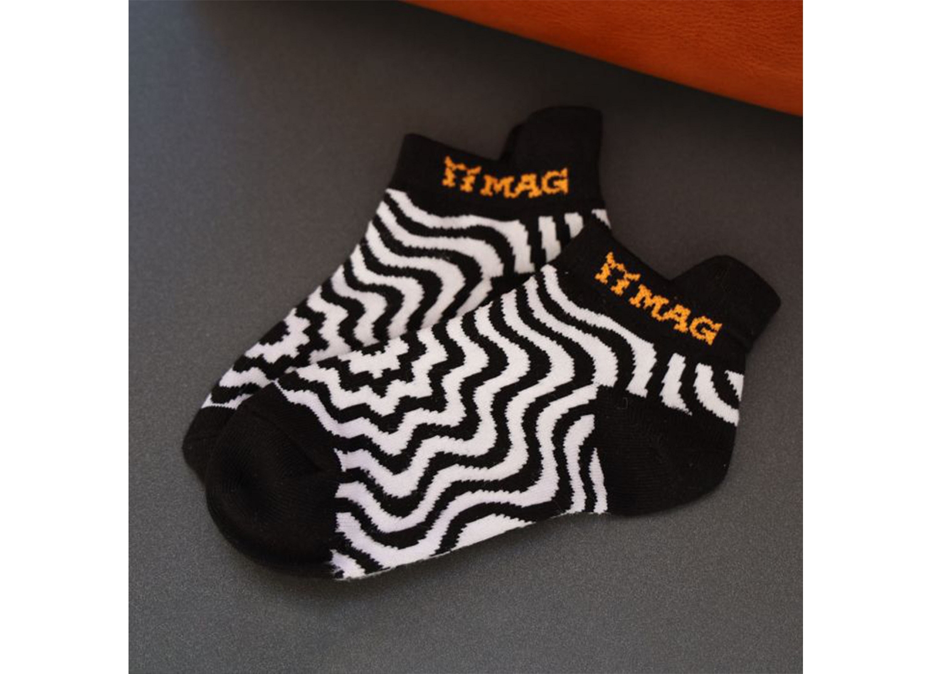 Chaussettes mag noir