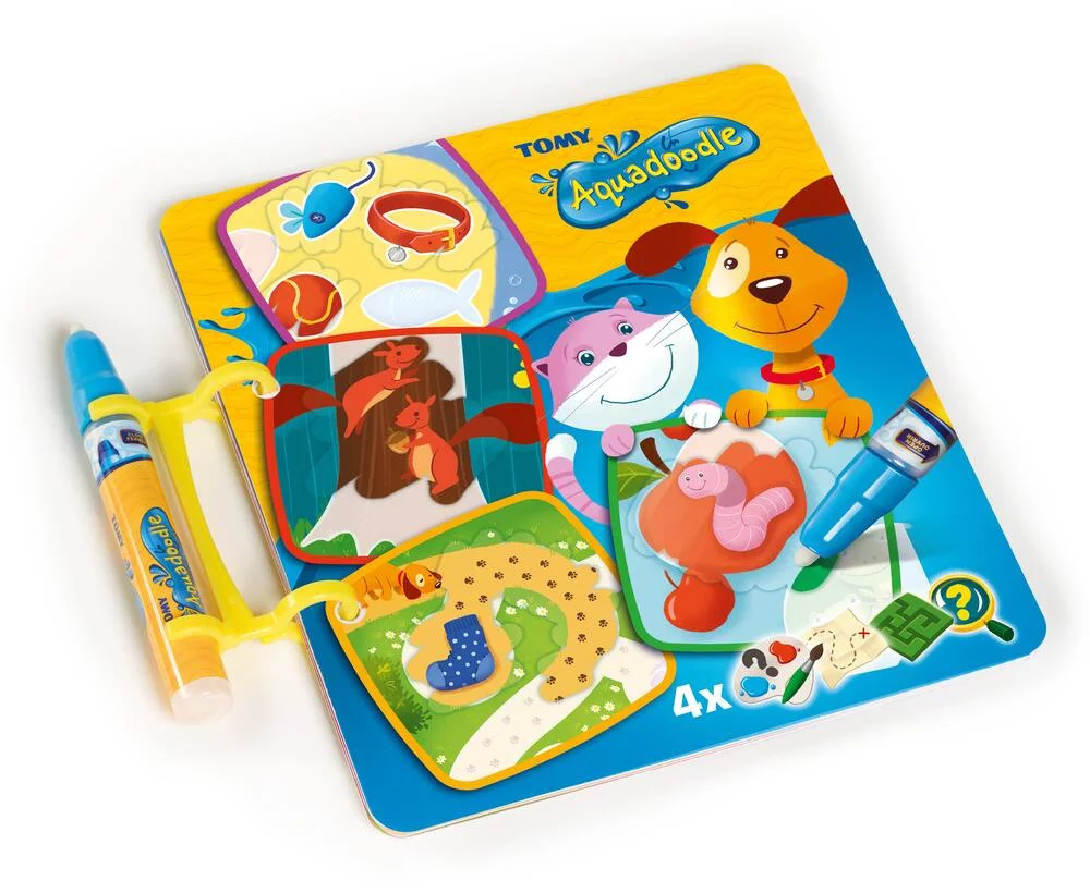 AQUADOODLE - MON LIVRE DE COLORIAGE & D'ACTIVITÉS
