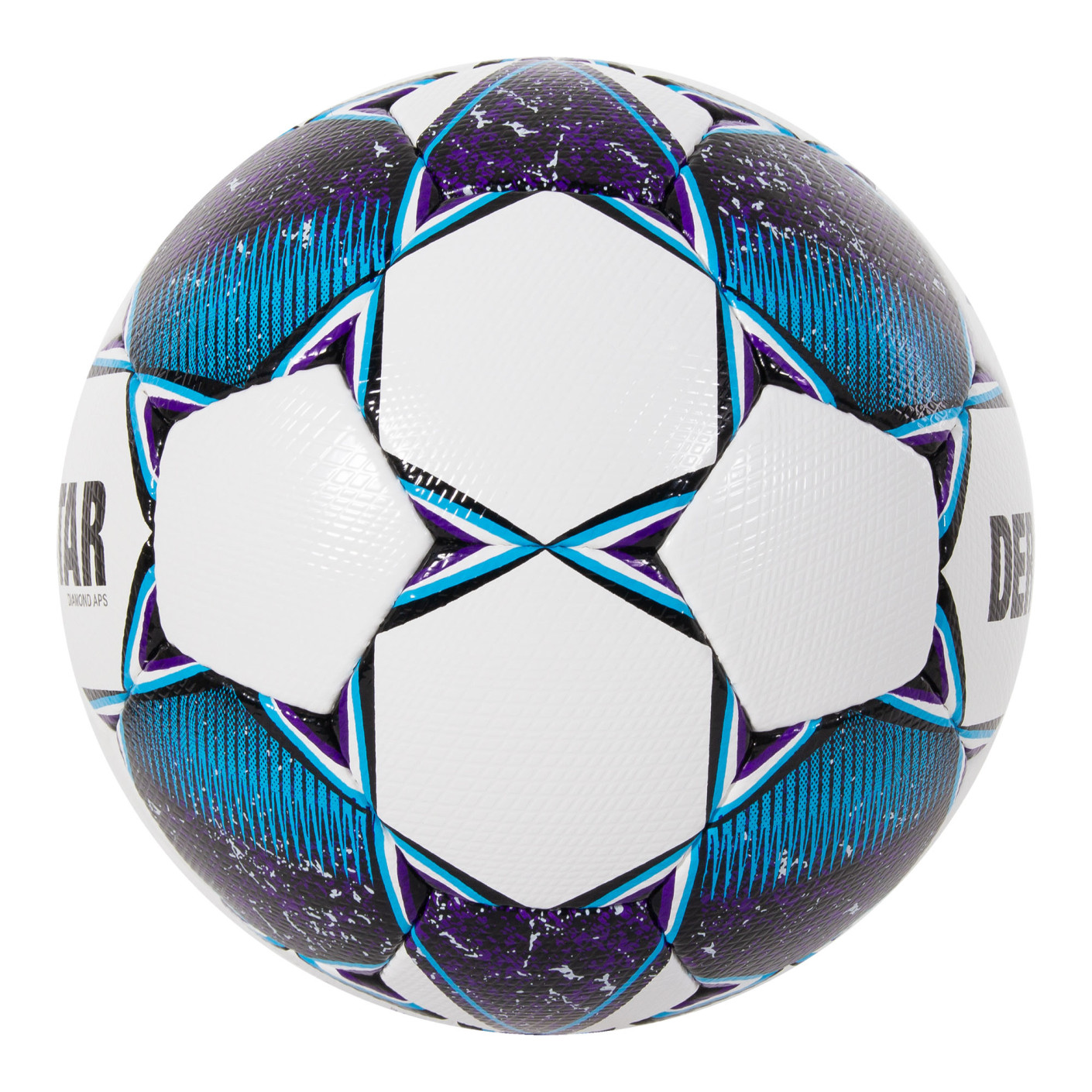 Derbystar Diamond II Voetbal Maat 5 Wit Blauw Paars