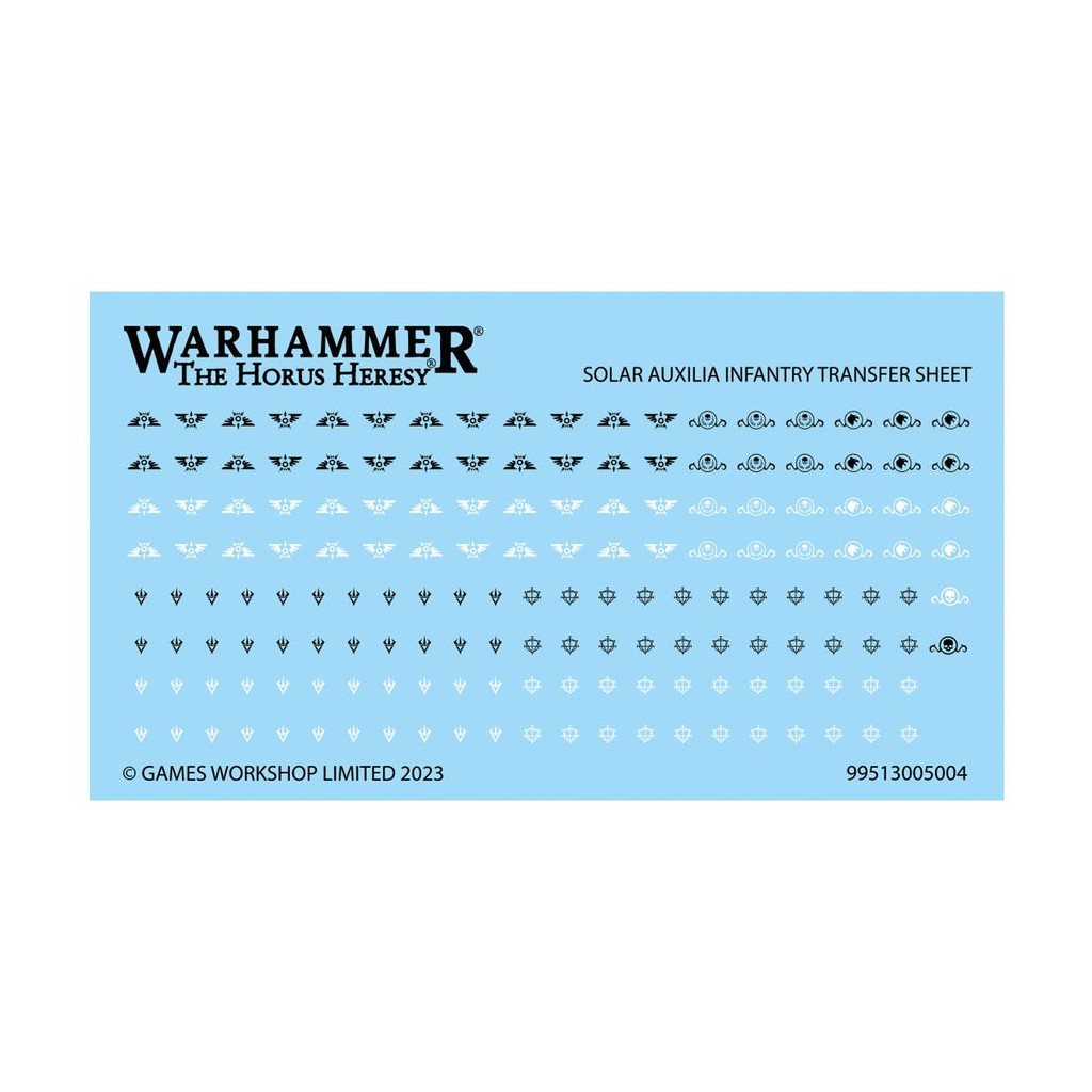 The Horus Heresy - Solar Auxilia - Section d'Etat-Major Tactique