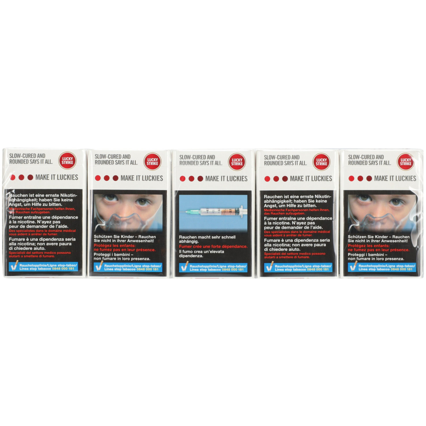 Lucky Strike Zigaretten Original Red Box Stange