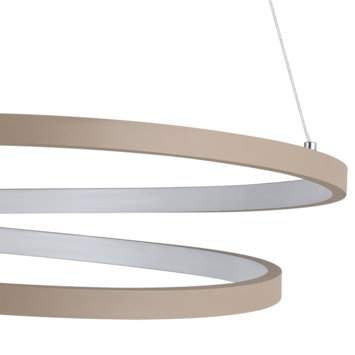 EGLO hanglamp Ruotale LED Ø55 cm zandkleur