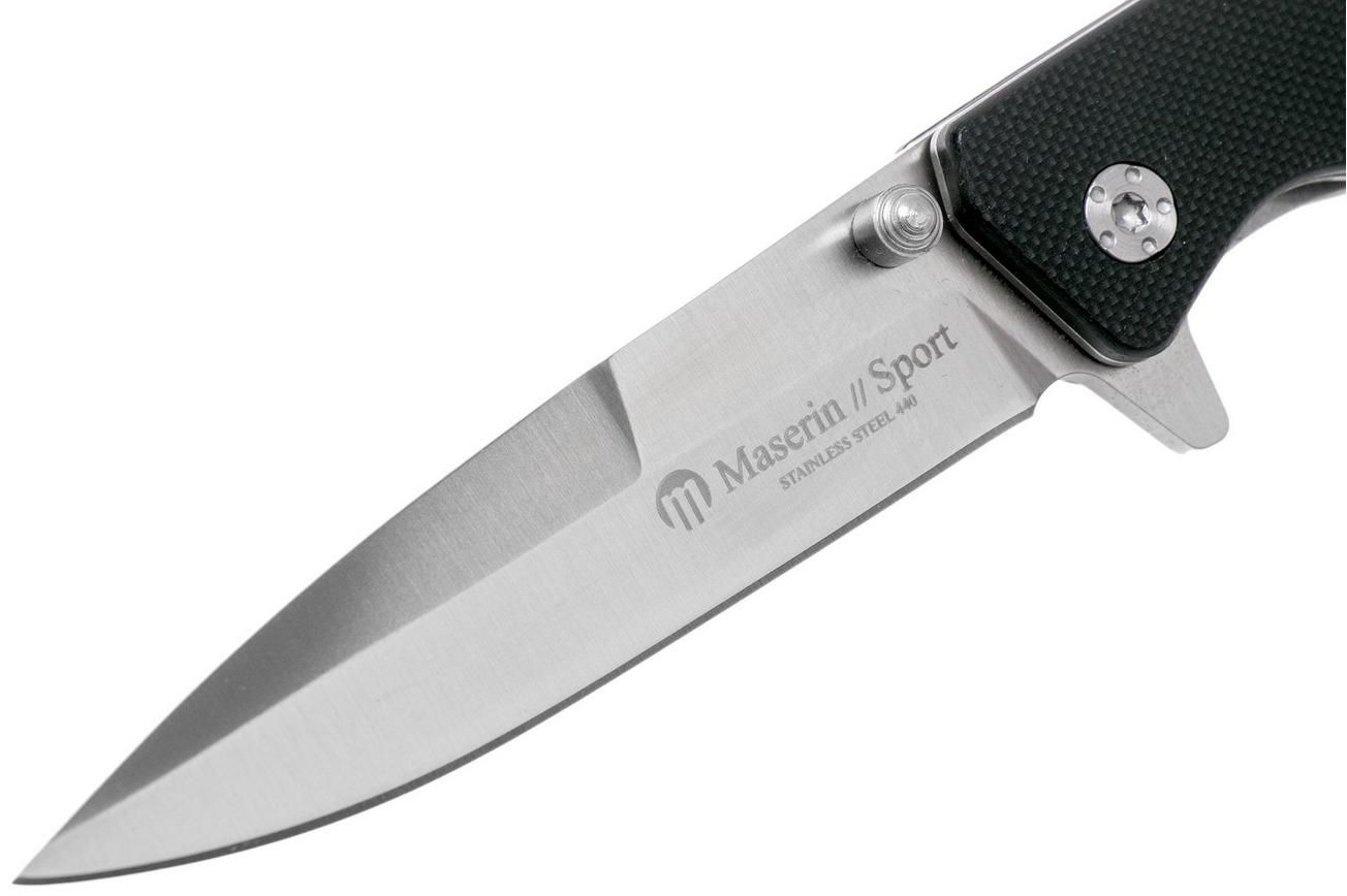 Maserin Sport 6 46006G10N Black G10 zakmes