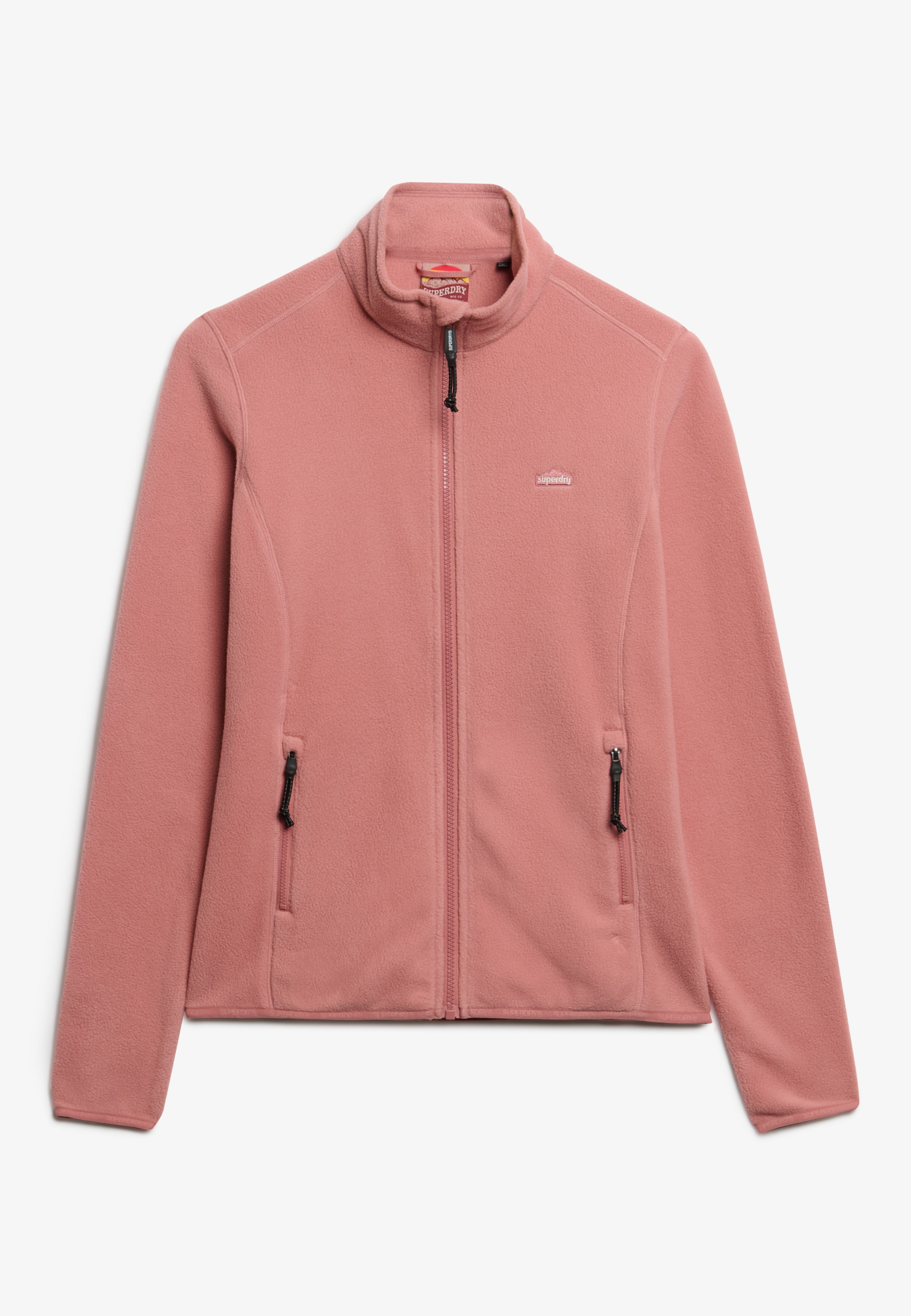 Superdry Fleecejacke »POLAR FLEECE FULL ZIP« ohne Kapuze