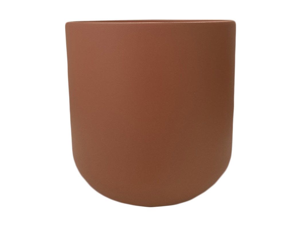 VASO REMO IN&OUT TERRACOTA 19 CM