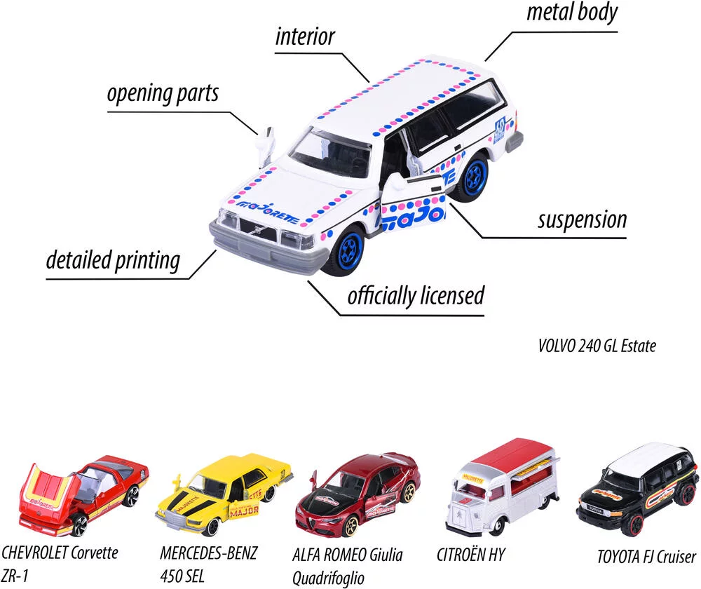 MAJORETTE ANNIVERSAIRE 1 VEHICULE