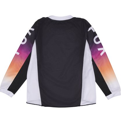 Maillot cross Fox ENFANTS GIRLS 180 FLORA - Noir / Rose