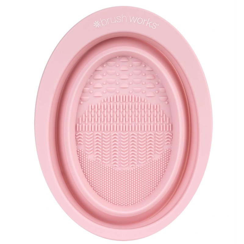Brushworks Silicone Makeup Brush Cleaning Bowl