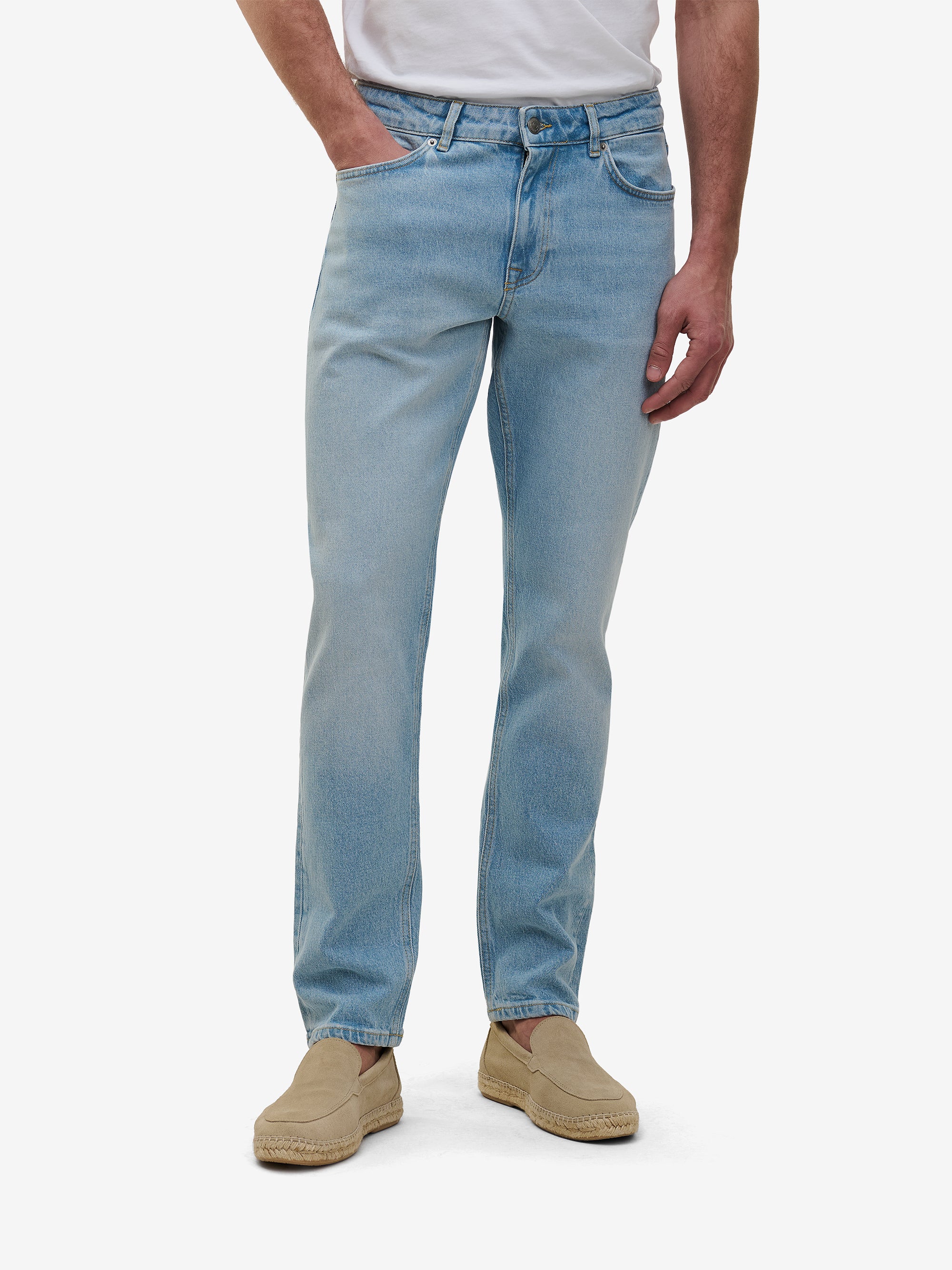 Yamane Heavyweight Denim Cotton-Stretch PA90108-LBL