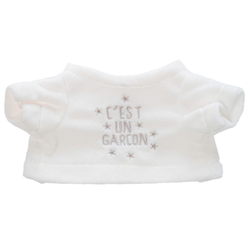 Habillage pour peluche annonce de naissance 