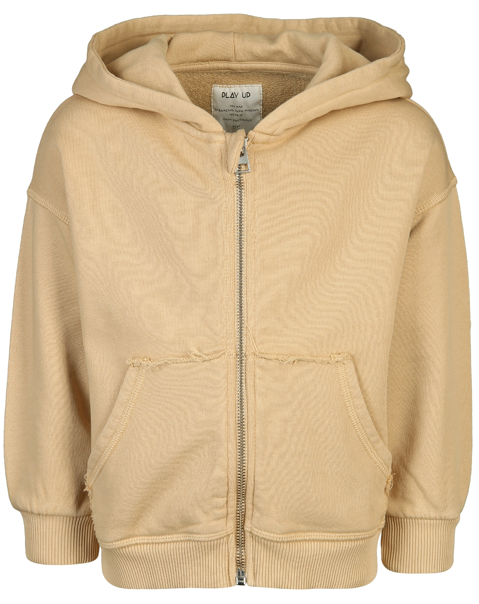 Kapuzen-Sweatjacke AMADORA in braid