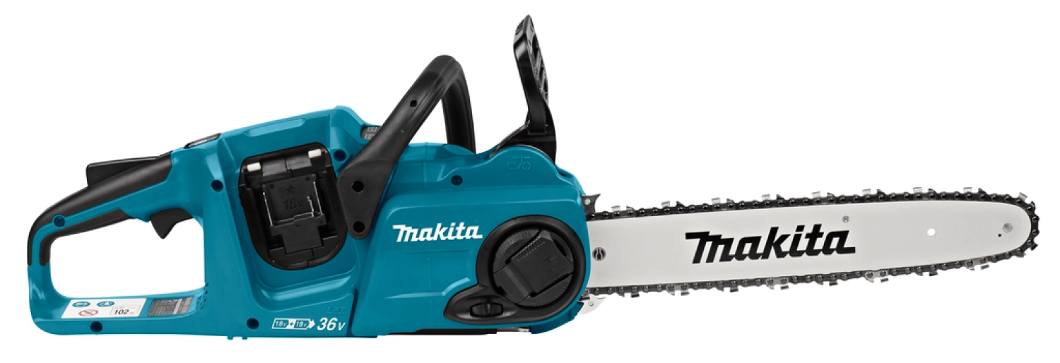 Makita DUC353PG2J 2x18V Li-Ion accu kettingzaag set (2x 6,0Ah) - 350mm