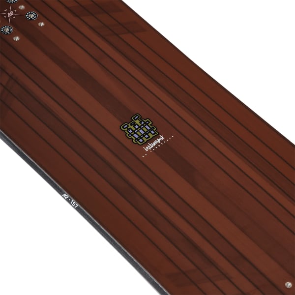 Planche de snowboard K2 INSTRUMENT BROWN/YELLOW