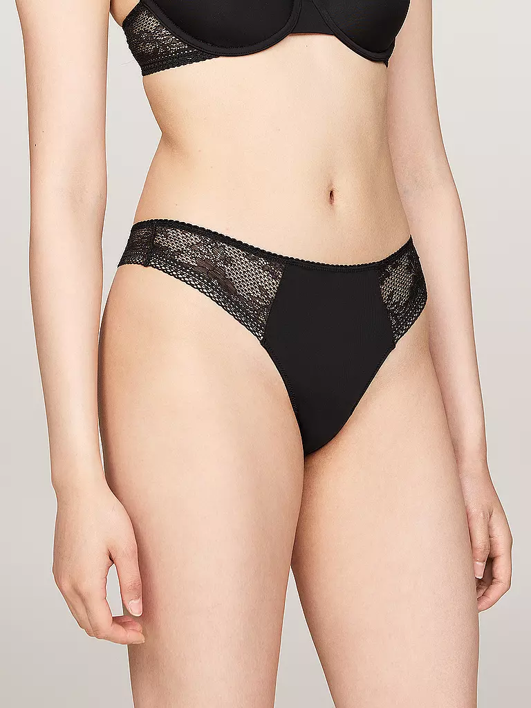 TOMMY HILFIGER String black schwarz