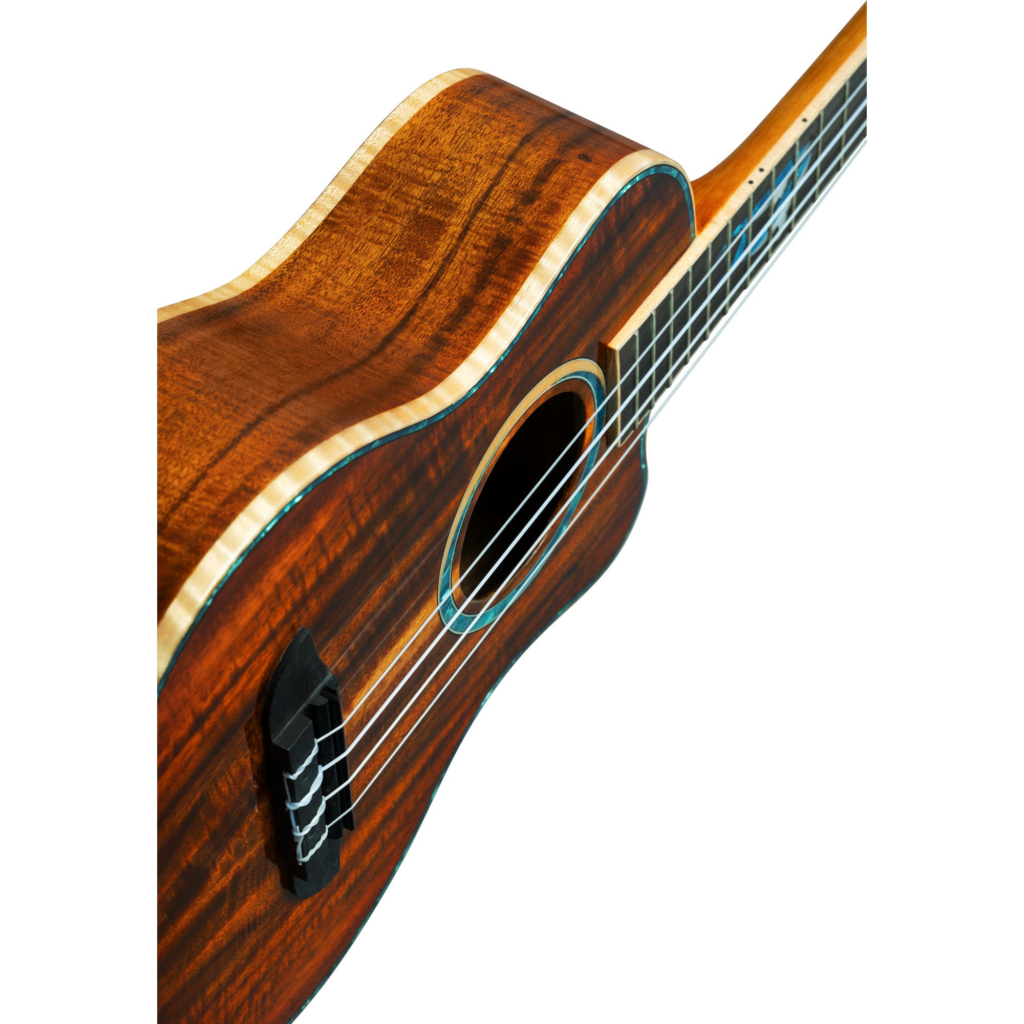 Ortega 30th Anniversary Series RUHZ30TH-BW E/A tenor ukelele met gigbag