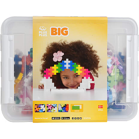 Plus Plus BIG Storage Box Mix - 200 dele