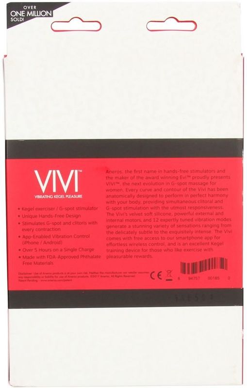 Aneros - Vivi - Vibrating Kegel Pleasure - Red
