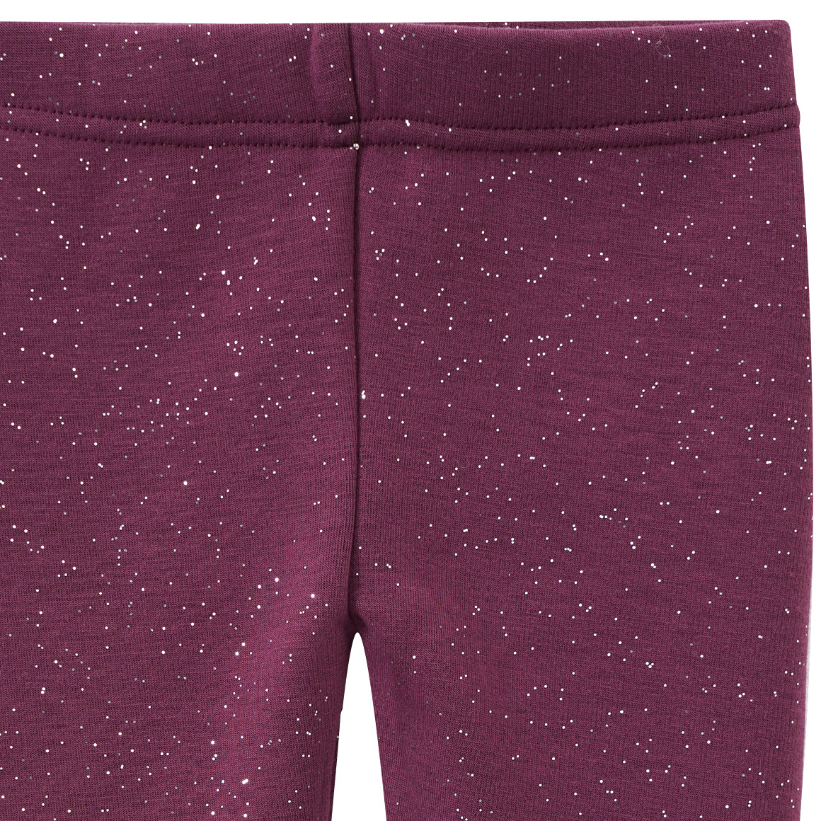 Topomini Baby Thermo-Leggings mit Glitzer bordeaux