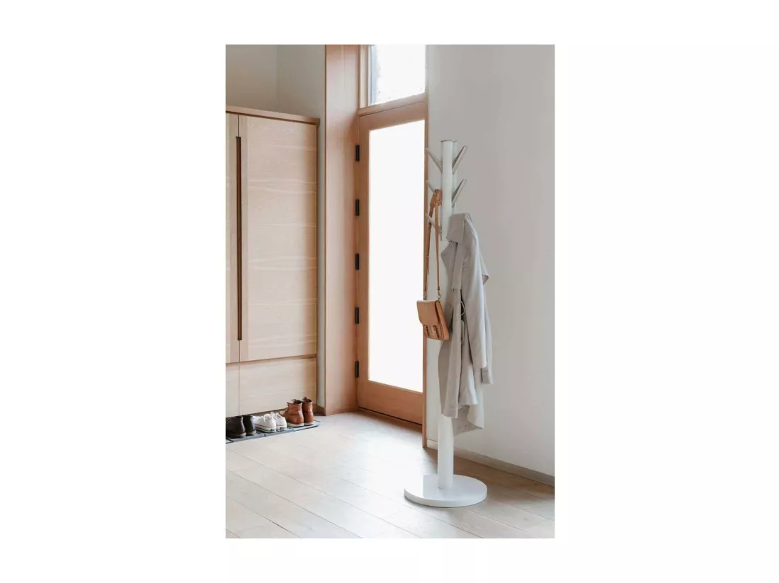 Porte manteaux Flapper Blanc Umbra