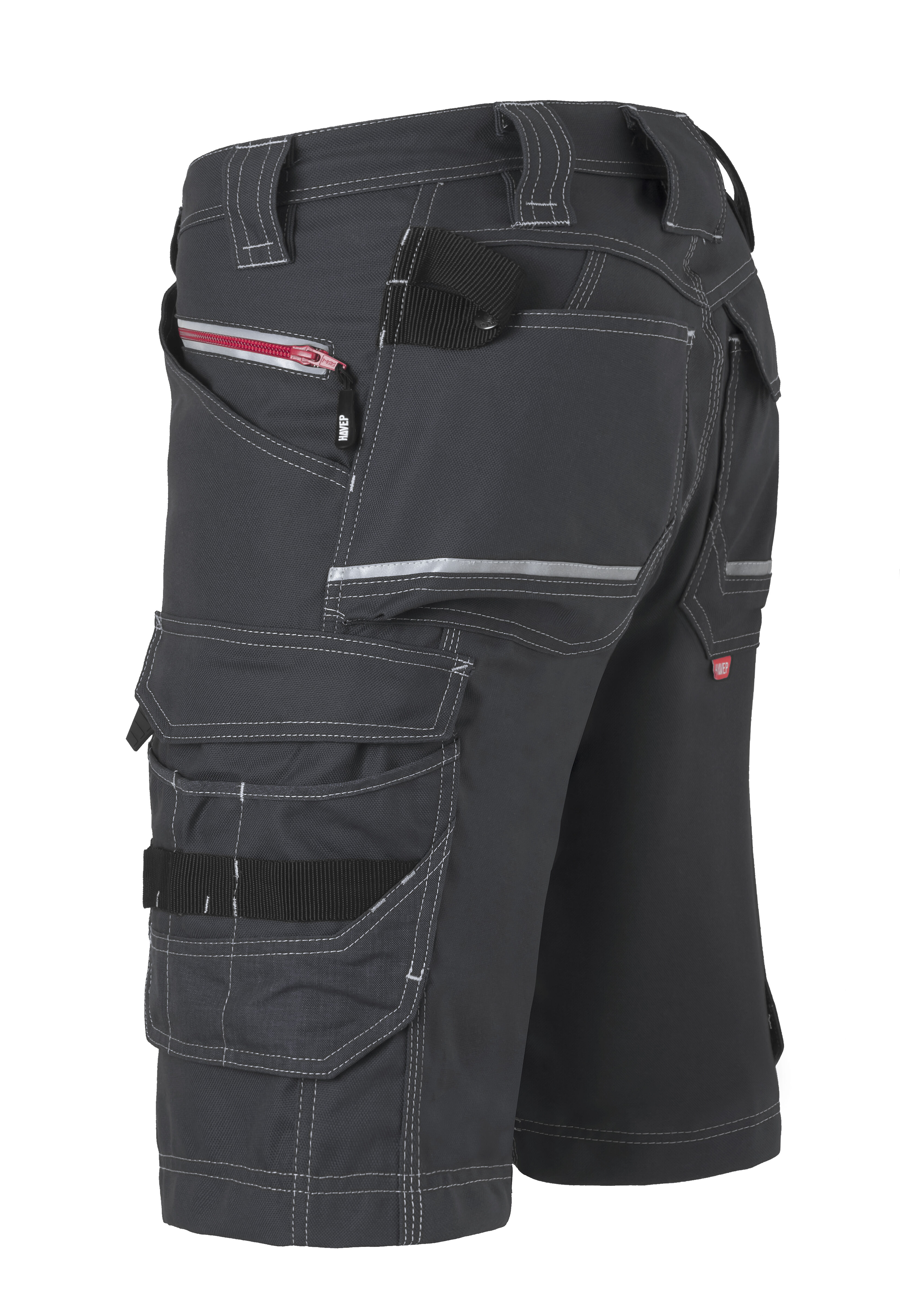 HAVEP Attitude 80241 - Korte Werkbroek - Donkergrijs - 48