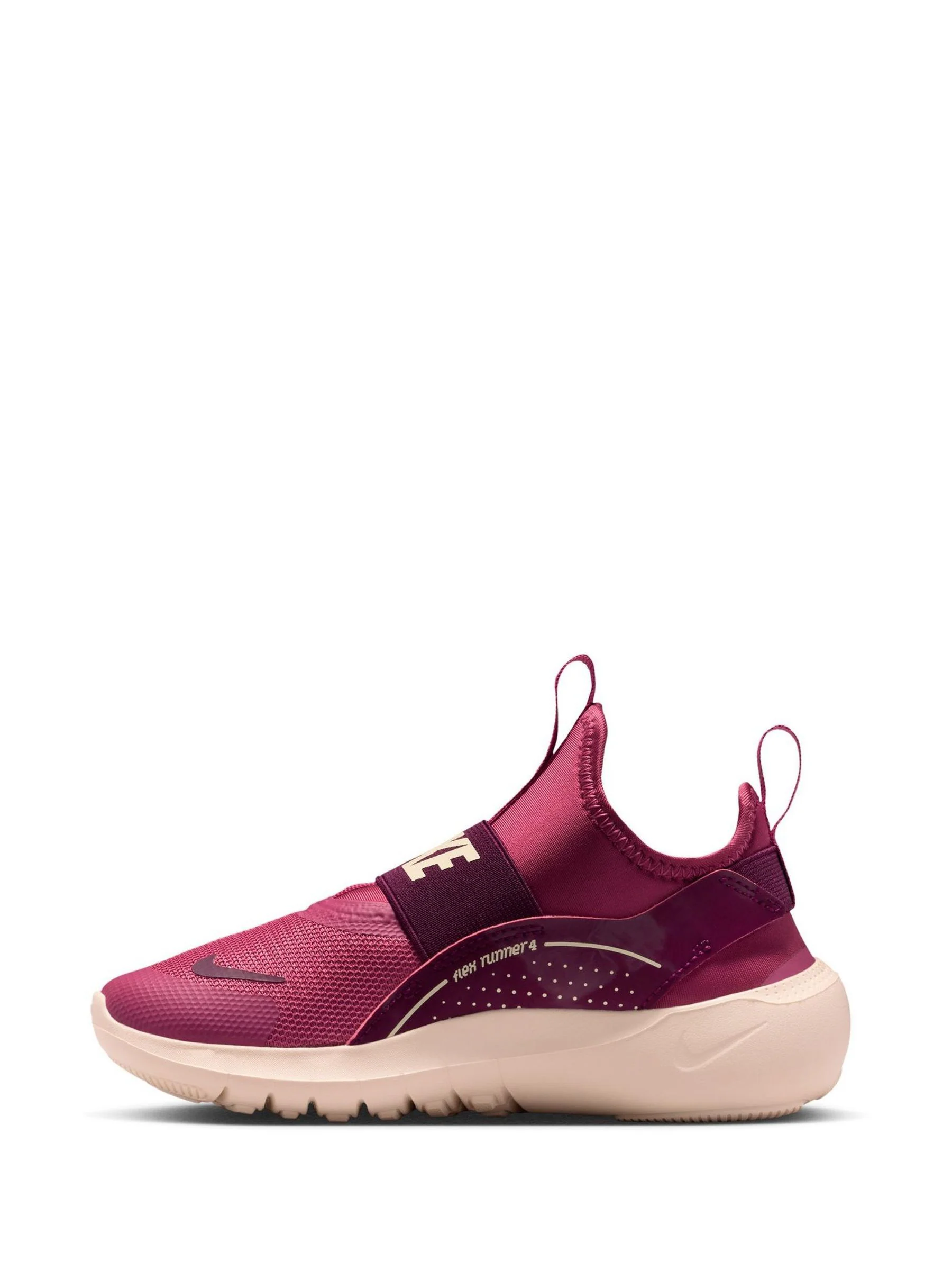 Roze biet - Nike Junior Flex Runner 4 sneakers