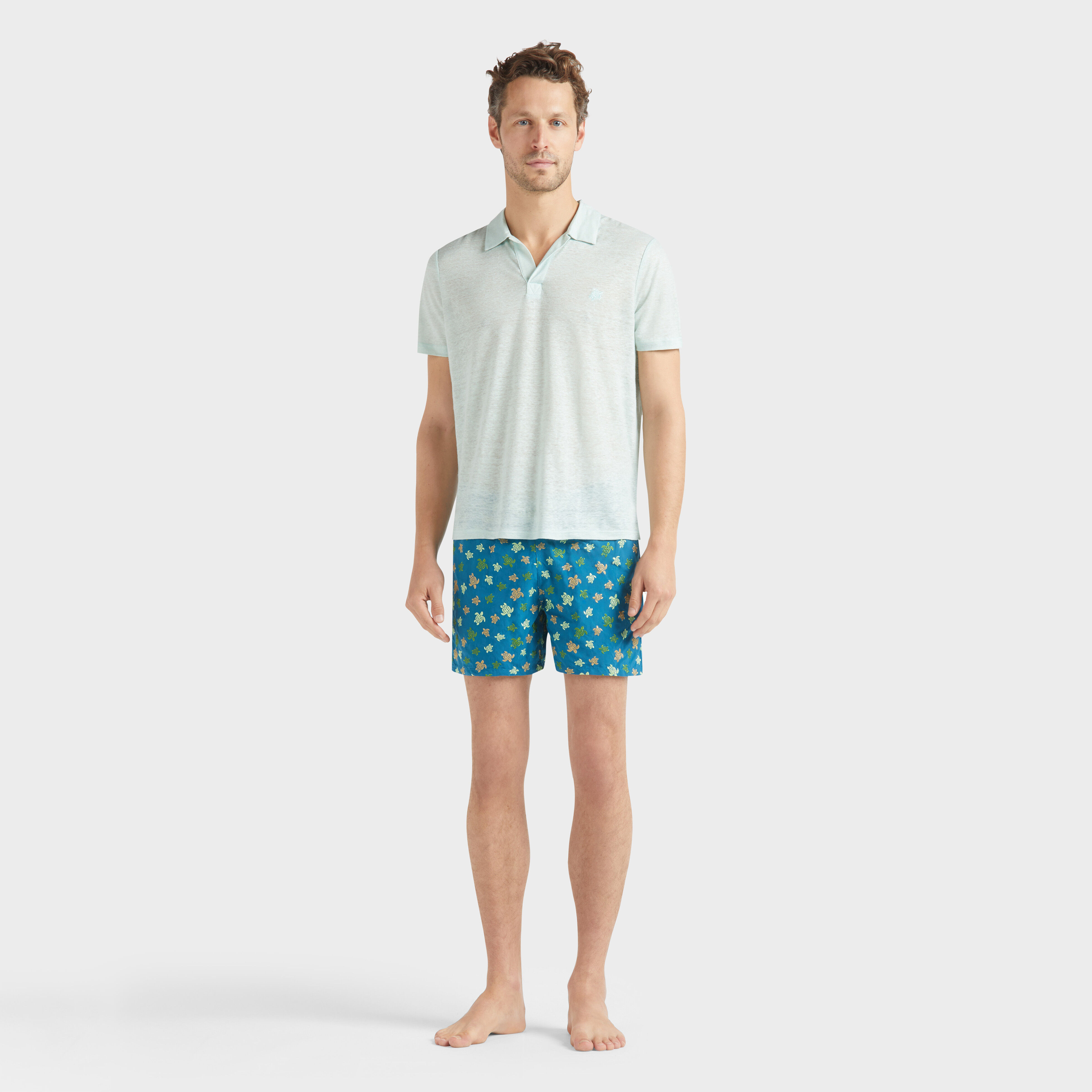 Look Herringbones Turtles Homme | Maillots de Bain Homme Vilebrequin