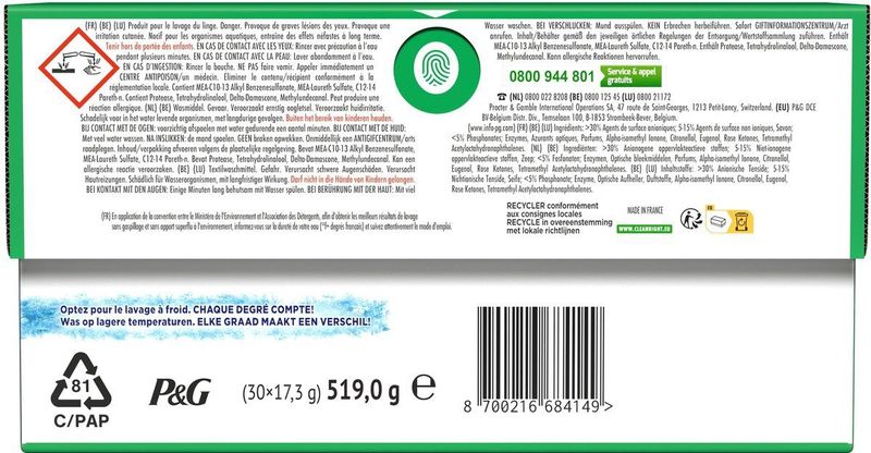 Ariel - 3in1 PODS - Wasmiddelcapsules - Color - 19 Stuks