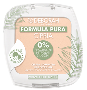 Deborah Milano Formula Pura Gezichtspoeder | Beige 02 10GR