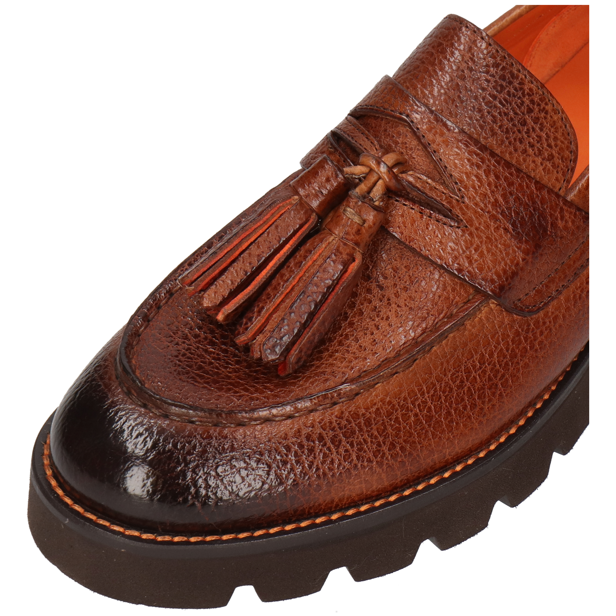JADE 44 - Mocassins à semelle plateforme | Marron