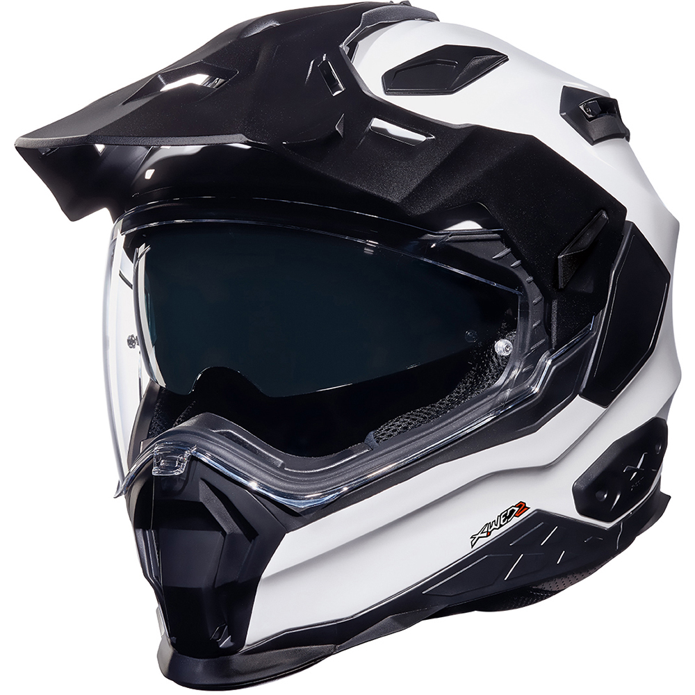 Nexx - Casque X.WED 2 Plain Blanc / Noir