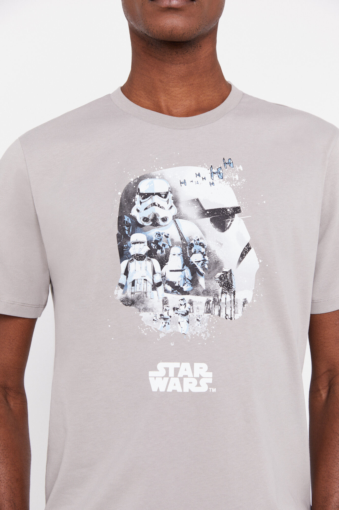 Camiseta Star Wars - Cinza Escuro