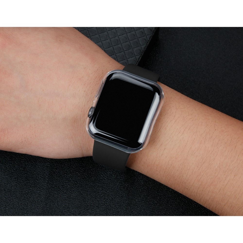 Apple Watch Series (40 mm) Gummi Schutz Hülle - Transparent