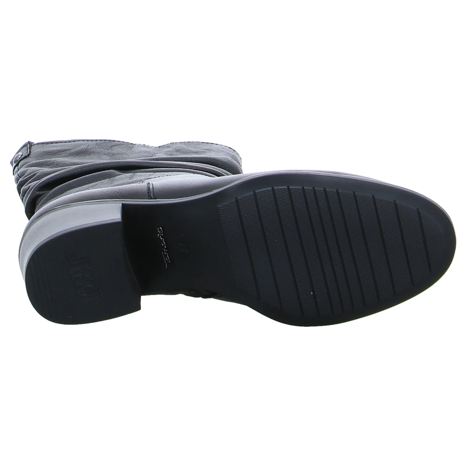 TAMARIS Stiefel Schwarz Leder