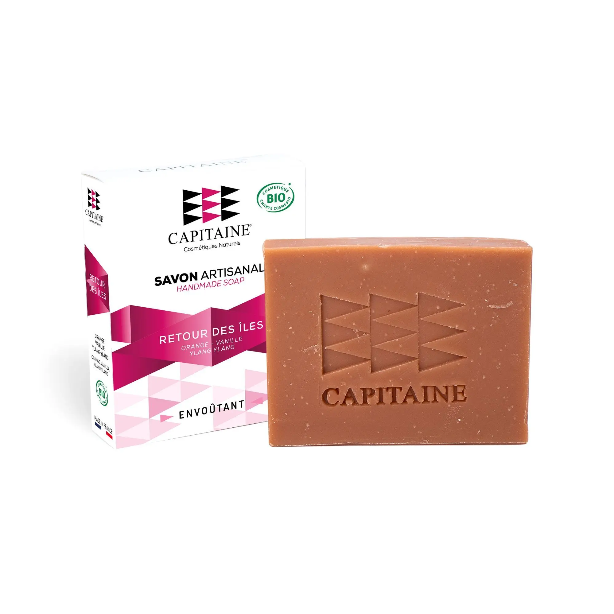 Capitaine Cosmétiques - Retour des Îles Savon Bio envoûtant- Savon