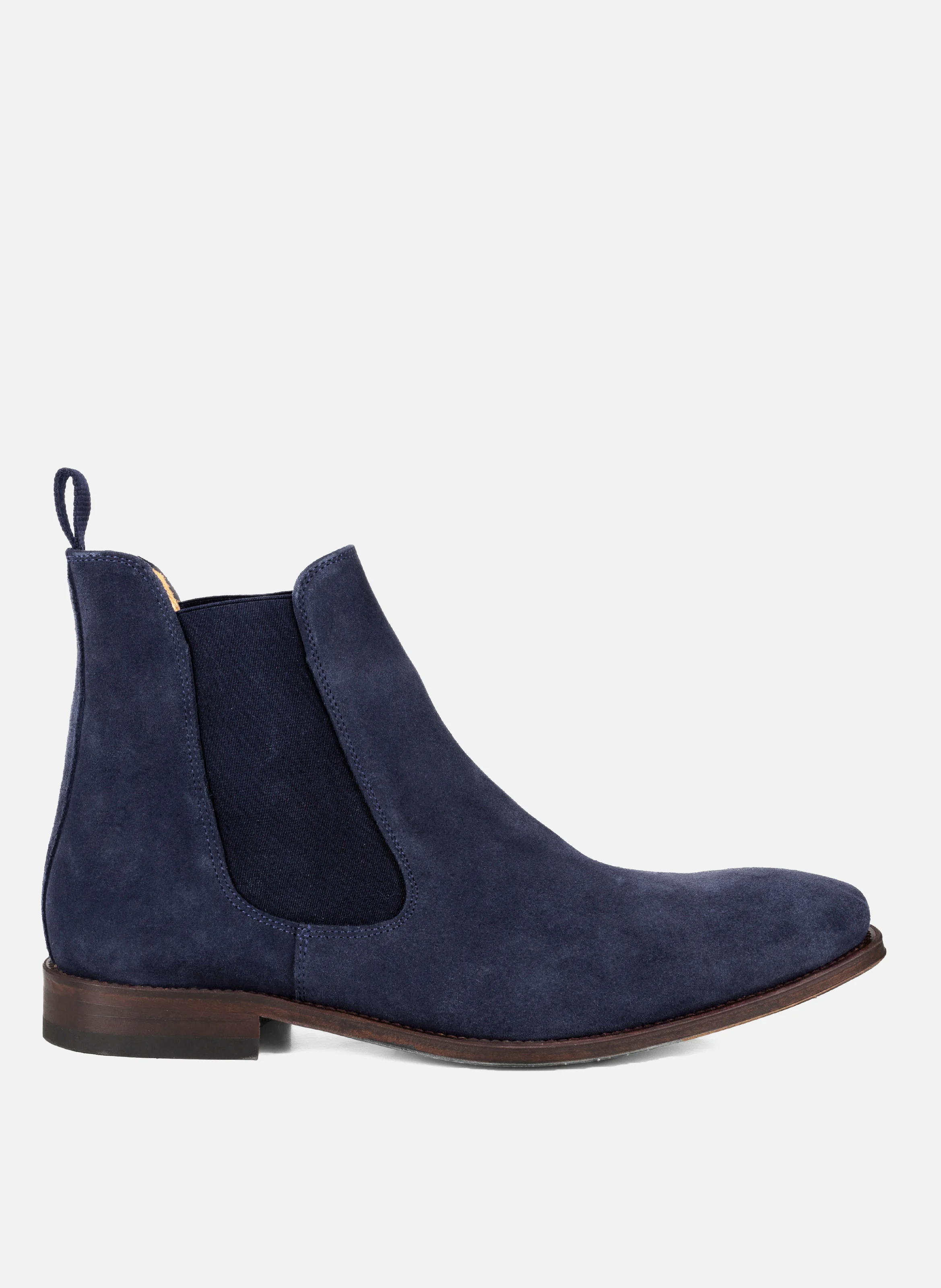 Chelsea boots cuir daim | Bleu