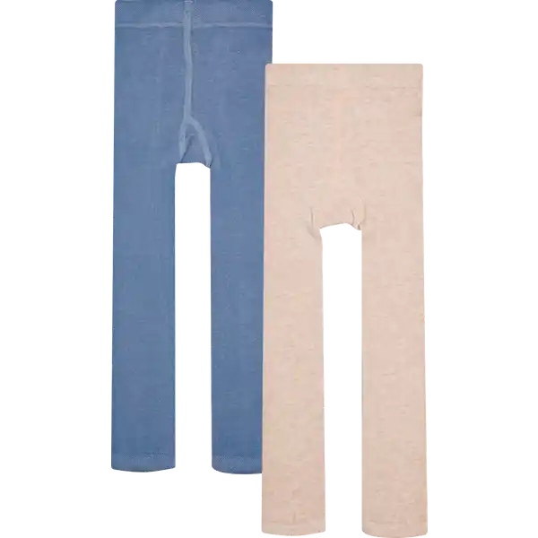 Kinder Strick-Leggings 2er Set Gr. 98 / 104