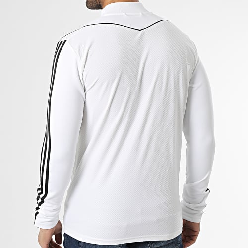 Veste Zippée A Bandes Tiro 23 HS3501 Blanc