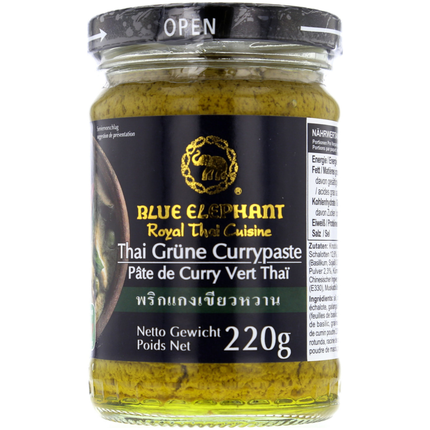 Blue Elephant Thai GreenCurry Paste